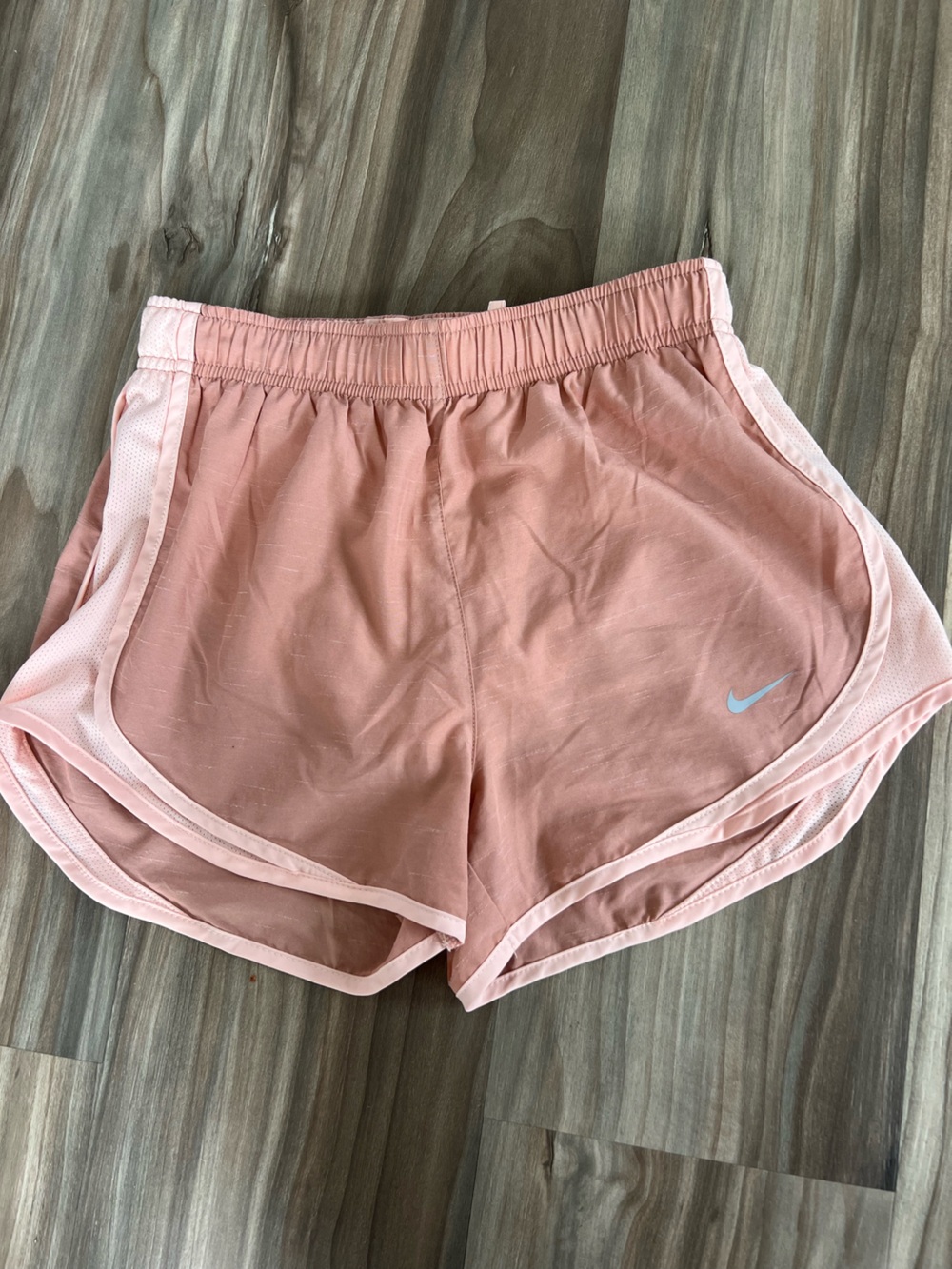 Nike Women's Dusty Pink Athletic Running Shorts